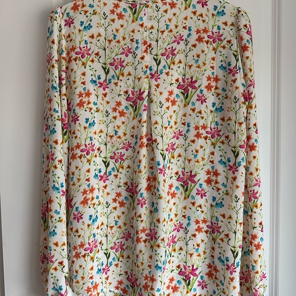 Gap Floral Long Sleeve Blouse Size Small - Picture 6 of 6